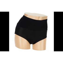 Carol Wior Rear Enhancing Control Panty Nylon A263977 Black ,Size M