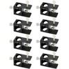 QWORK Deck Torch Clamp, Set of 8 Deck or Porch