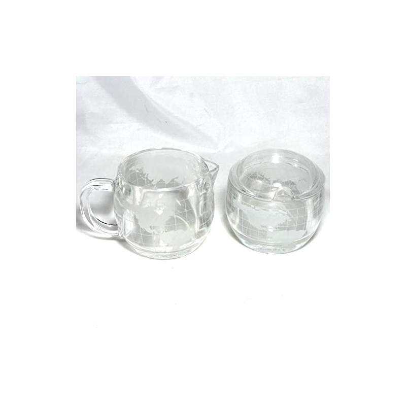 Nestle Nescafe World Globe Coffee Cream and Sugar Set New
