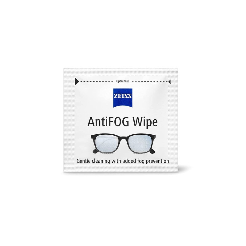 ZEISS AntiFOG wipes, 120 count