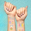 xo, Fetti Easter Party Supplies Temporary Tattoos - 48 Glitter