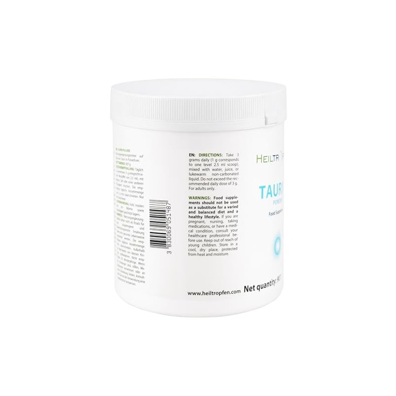 Taurine Powder | 2 lb - 907 g | 100%