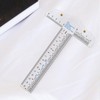 Fenteer Clear Acrylic T Square Ruler T Ruler Drafting Ruler