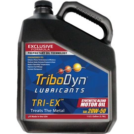 TriboDyn TRI-EX Synthetic Blend SAE 20W50 Oil (1 Gallon)