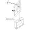Prime-Line R 7132 Steel Bracket Drawer Track Roller with Plastic