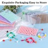 WEWAYSMILE 80 pcs 15mm Silicone Beads Loose Round Silicone Beads