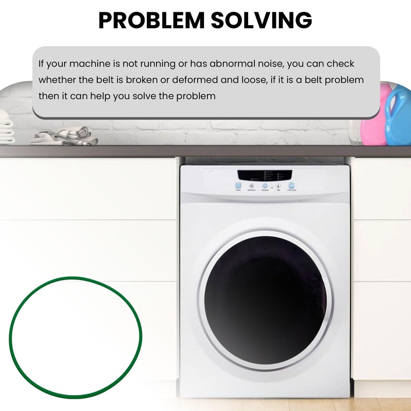 MCSDRY35W Seamless compact portable Dryer blower fan belt compatible with