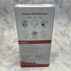 Keeson Painless Quick Hair Removal Device - New Sealed