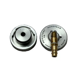 MANOTEC Adaptor No. 45 W Brake Bleeding Adaptor Made in Germany Angled Version