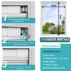 No Drill No Tools Blackout Cellular Shades,Custom Size Top Down