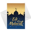 RED OCEAN Eid Mubarak Cards Pack of 6 - Islamic