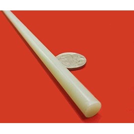 Micarta G10FR4 Phenolic Round Rod .312" (5/16") Diameter x 48" Length 4 pcs 16 Feet Total