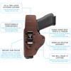 Vogel Fjord Buffalo Leather Gun Holster OWB Made for Sig