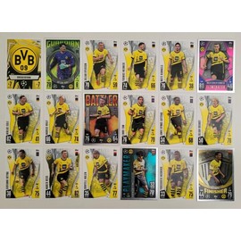 Match Attax 2023 2024 Borussia Dortmund Full Base Card Team Set