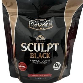 Kit Bomba Mensual = Te Divina + Sculpt Black Coffee (A month supplement )