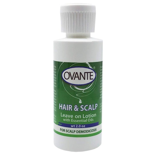 Ovante Hair and Scalp Serum With Tea Tree Oil, Leave On Anti-Demodex Formula - 2.0 oz