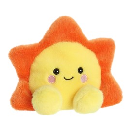 Aurora® Adorable Palm Pals™ Rae Sun™ Stuffed Animal - Pocket-Sized Play - Collectable Fun - Orange 5 Inches