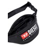 Diesel X09554P5480 Unisex Fabric Belt Bag, Black
