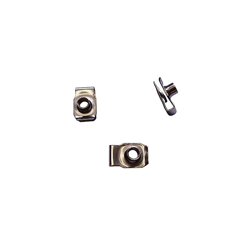 5/16"-18 Stainless Steel U -Style Clip-On Nut,U-Type Fasteners (Pack of