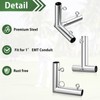 ForoGore 10 Pcs 1'' Golf Frame Corner Kit DIY Canopy