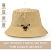 heekpek Bucket Hats Women Mens Waterproof Rain Hats UV Protection