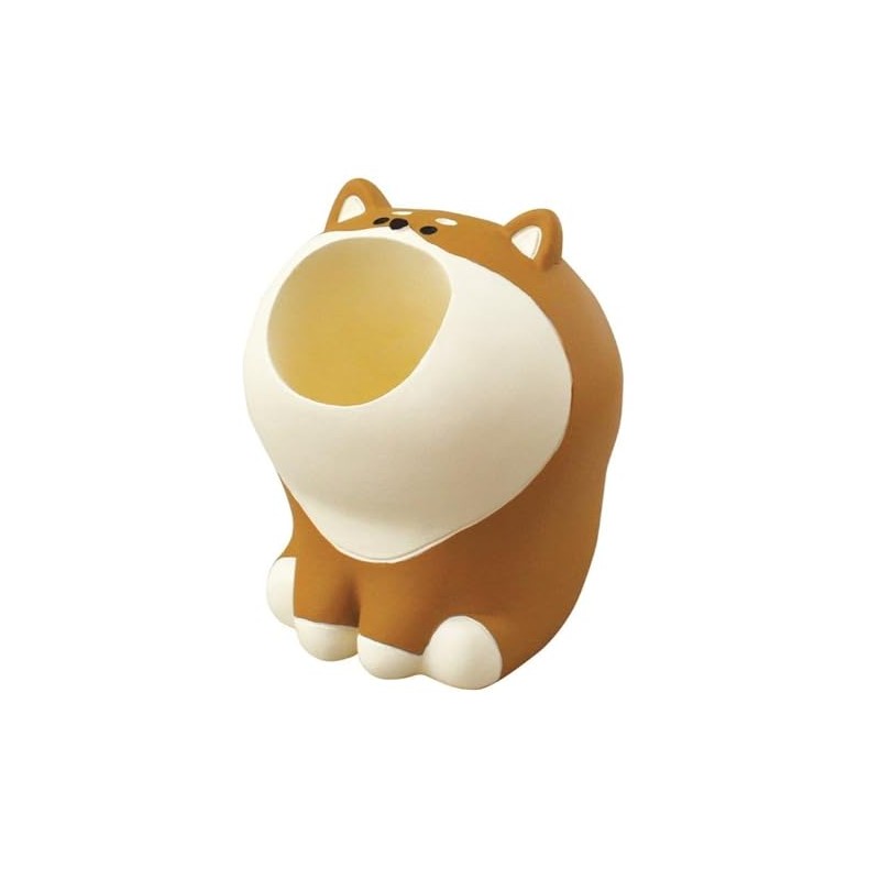 Decore Corporation Harapeko Animal Stamp Stand Shiba Inu Size: Approx.
