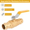 Ultra-Durable Upgraded 3/4" Pro Press Ball Valve – Lead-Free Pro