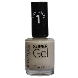 Rimmel London Super Gel Nagellack für Frauen – 109 Love with Nude