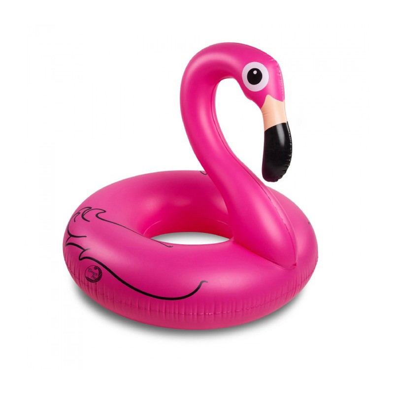 Riesiger Flamingo-Schwimmring, aufblasbar, für Pool, Schwimmmatratze, XXL, 115 cm, Rosa