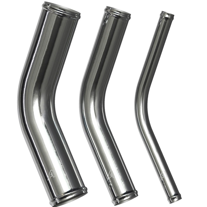 102mm (4 Inch) OD Aluminium Alloy 45 Degree Tube Bend