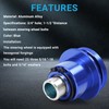 Steering Wheel Quick Release Kit, Universal 360 Degree 3 Holes