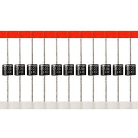 BOJACK Schottky Diodes 10SQ045 (10A 45V) Axial 10SQ045 (10 Amp 45 Volt) for Solar Panel Series Parallel Reflow Protection Diode (Pack of 20)
