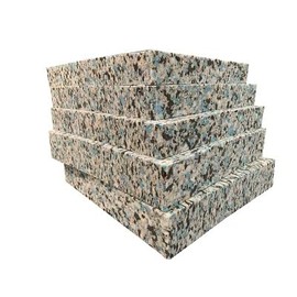 TOP STYLE COLLECTION High Density Recon Ultra Firm Foam Sheet for Yoga Blocks Designed to be Slightly Softer than other Blocks for Extra Comfort Ask for Custom Size (12” x 8” x 2") (Pack Of 1)