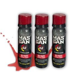 MasGan Multivitamin for Men and Women, Liquid Energy Supplements. for Fatigue and Tiredness Pack 3 of 3.38 fl Oz - 100 ml - Energy Drink with Guarana and Borojo, Red Fruit Flavor