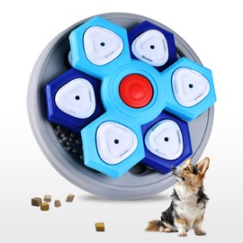 JASKFG Enrichment Toy and Interactive Treat Dispenser Bowl, Slow Feeder for All Dogs and Puppies