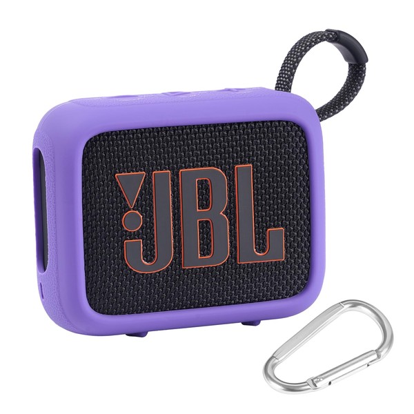 AONKE Silicone Cover Replacement for JBL Go 4 Portable Speaker