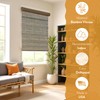Radiance Cordless Bamboo Roman Shades for Windows - Flatweave Bamboo