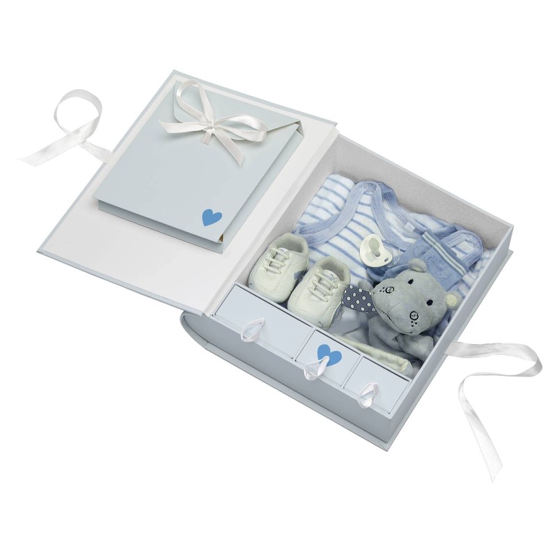 walther Design Storage Boxes Blue 32 x 32 cm with