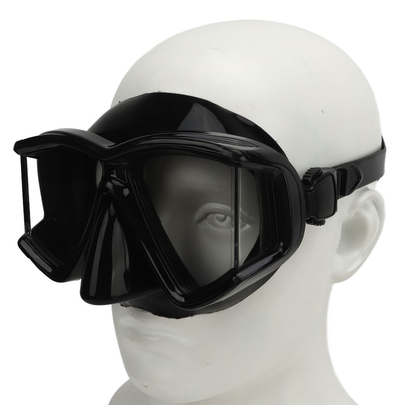 Snorkel Diving Glasses Waterproof Prevent Fog UV Protection Tempered Glass