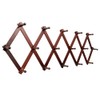 SKOLOO Accordion Wall Hanger with 16 Hooks, Modern Expandable Coat