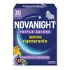 Novanight Tripla Azione Melatonina per Dormire, Integratori per Dormire, Disturbi
