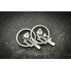 Mainland Silver Southwest Cactus Earrings • 925 Sterling Silver •