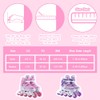 Kinder Inline Skates f√ºr M√§dchen, verstellbare 4-Gr√∂√üen Inline Rollschuhe mit
