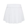 BLEVONH - Falda plisada para mujer, con bolsillo para correr,