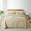 WURUIBO Beige Full/Queen Quilt Bedding Set, 3 Pieces Lightweight Bedspreads