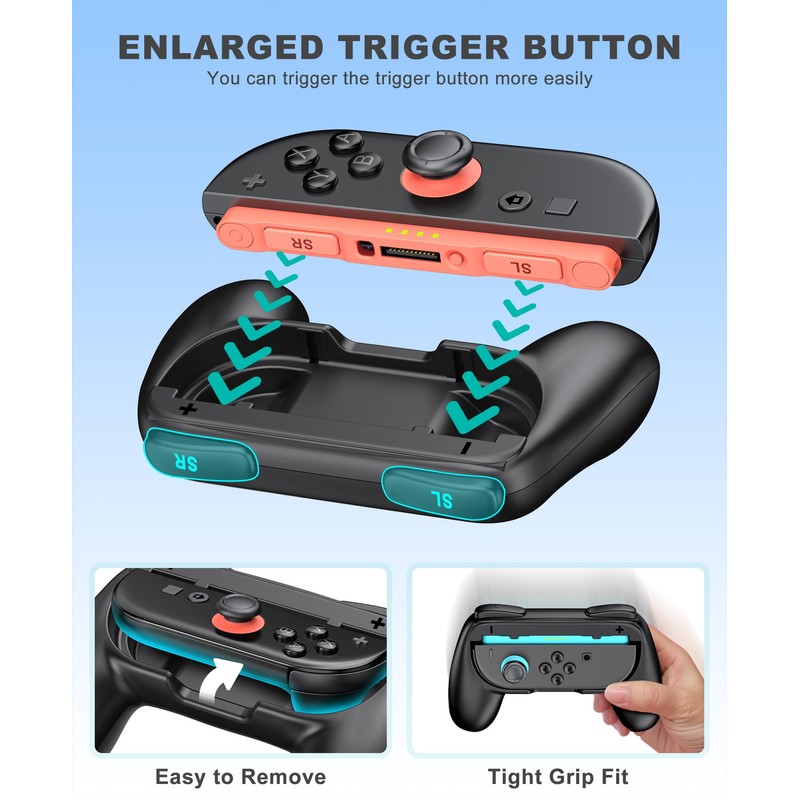 Larstylee 17 in 1 Switch 2 Accessories Bundle - Carrying
