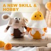 RoseFlower Crochet Kit for Beginners, Crochets Starter Kits with Step-by-Step