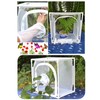 Insect Mesh Cage Greenhouse Outdoor Ventilated Butterflies Habitats Cage 40x30x40cm