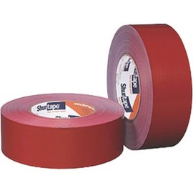 FixtureDisplays Shurtape 100526 PC667 48mm x 55m Red 14 Day UV Resistant Cloth Duct Tape