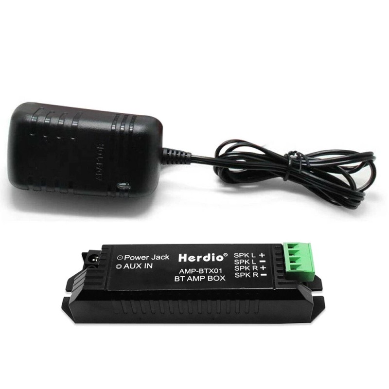Herdio 2X 12V 3A US Power Adapter Stereo Receiver Bluetooth
